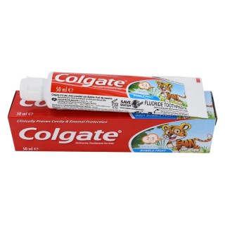Colgate 2-5years Bubble Fruit Toothpaste (50ml)